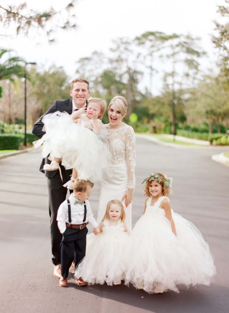 15th century wedding bride and groom children