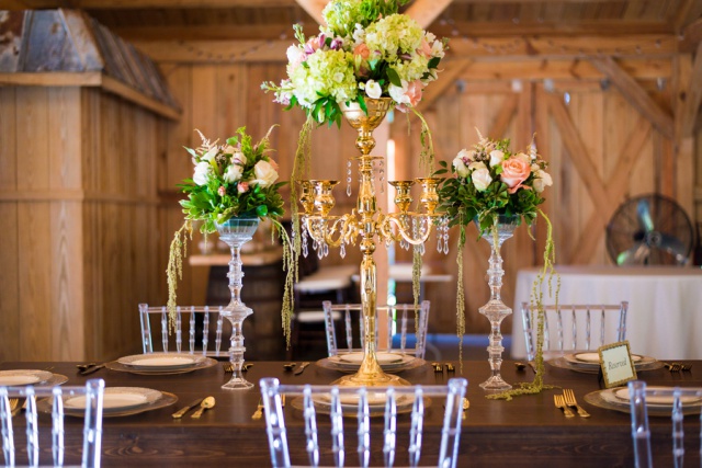 Country Chic Wedding Reception