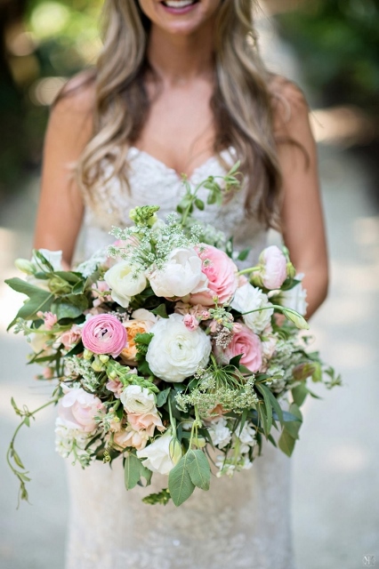 mcKee botanical garden wedding bridal bouquet
