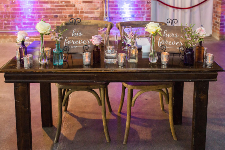 wedding world changer couple table