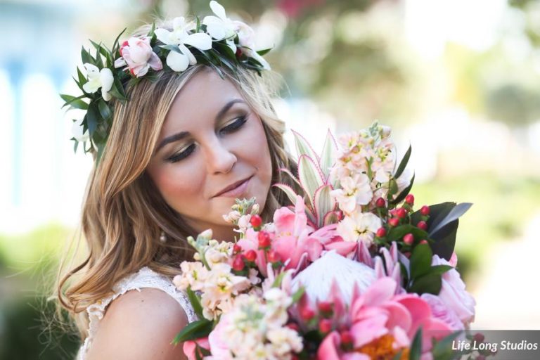 tropical boho wedding at postcard inn on st pete beach florida (22)