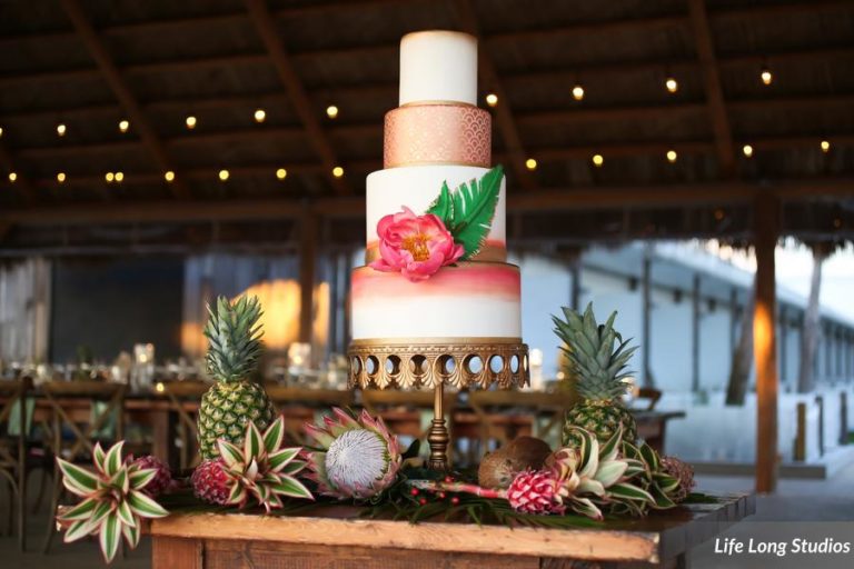 tropical boho wedding at postcard inn on st pete beach florida (77)