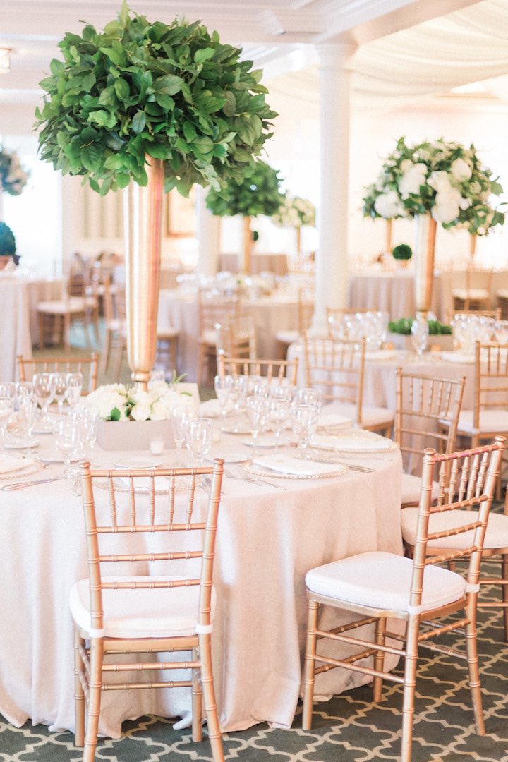 elegant green and gold wedding gold chiavari chairs A Chair