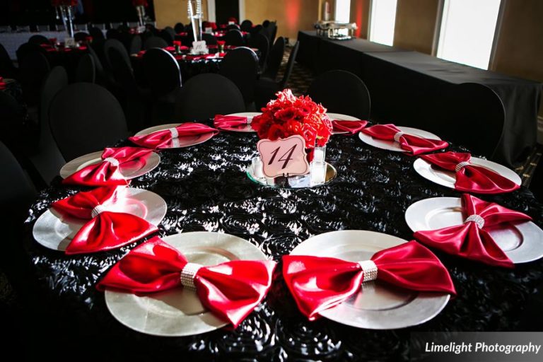 vivacious red and black mordern wedding (9)