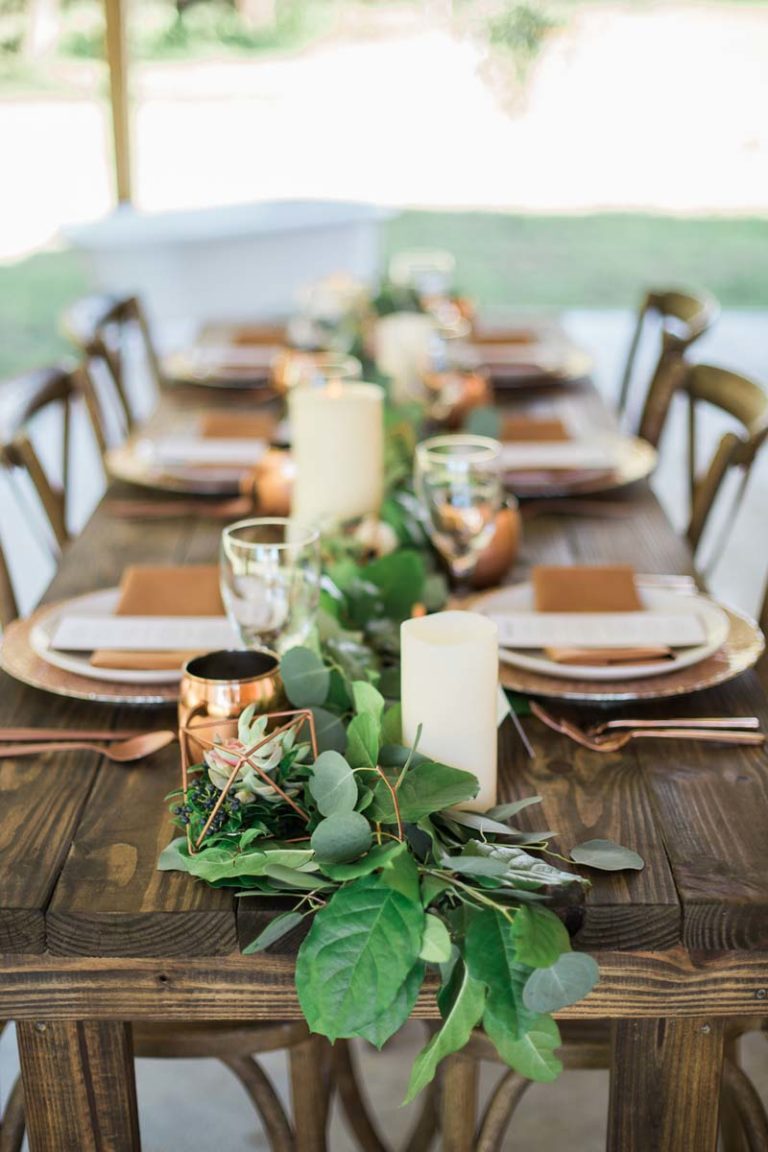 farm table decor