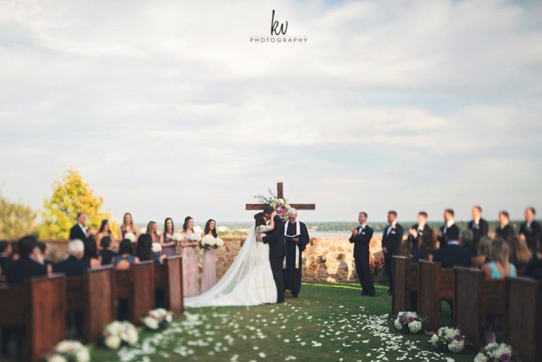 rustic romance at the lovely bella collina, ceremony