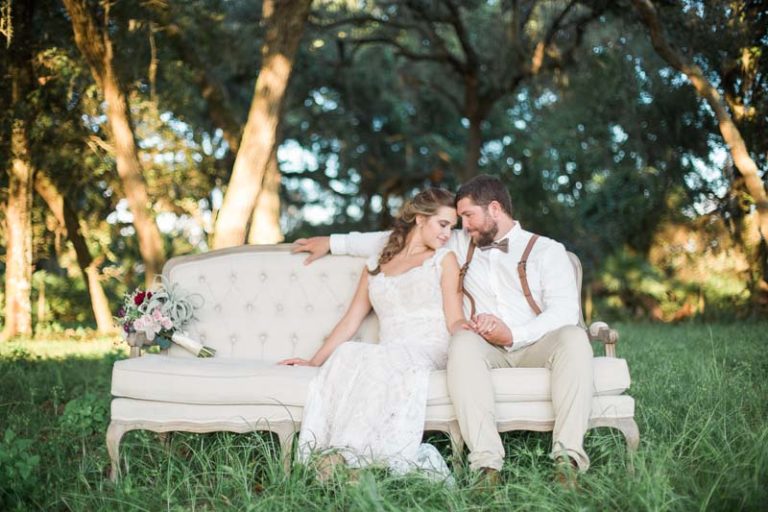 bride and groom romance