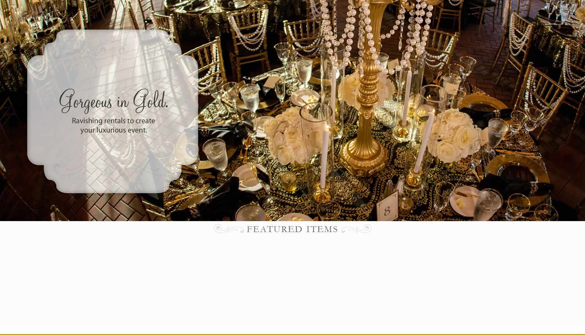 Wedding, Party and Event Rentals available Orlando, Fl.