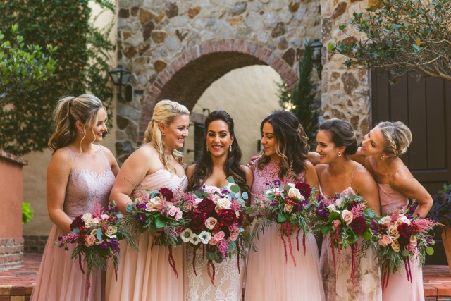 Oxblood bridesmaid outlet dresses