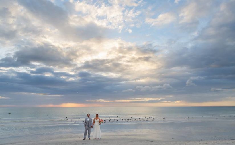 Colorful Wedding on the Beach: Anne and Charlie