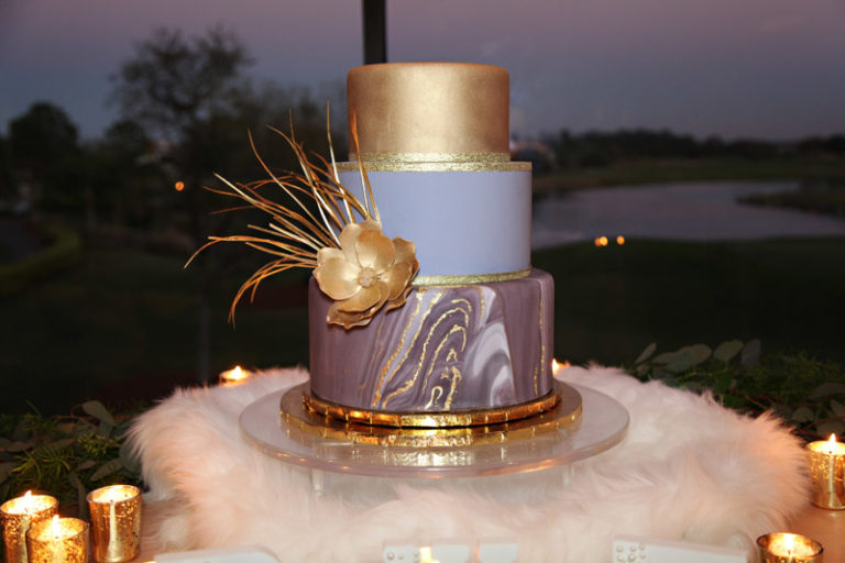 orange blossom bride birthday party design challenge, cake