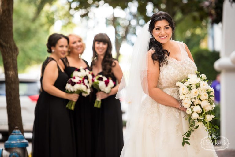 romantic ceviche orlando wedding, bridesmaids