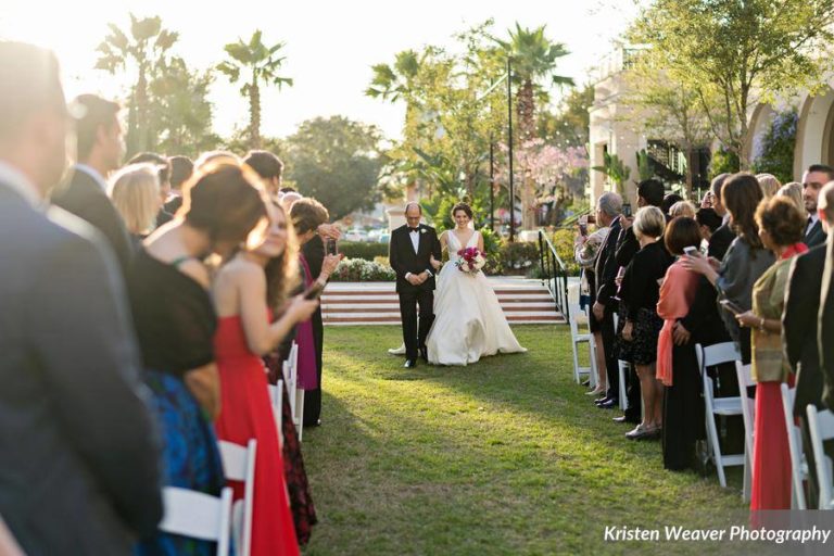 Alfond Inn Wedding Ceremony Bride