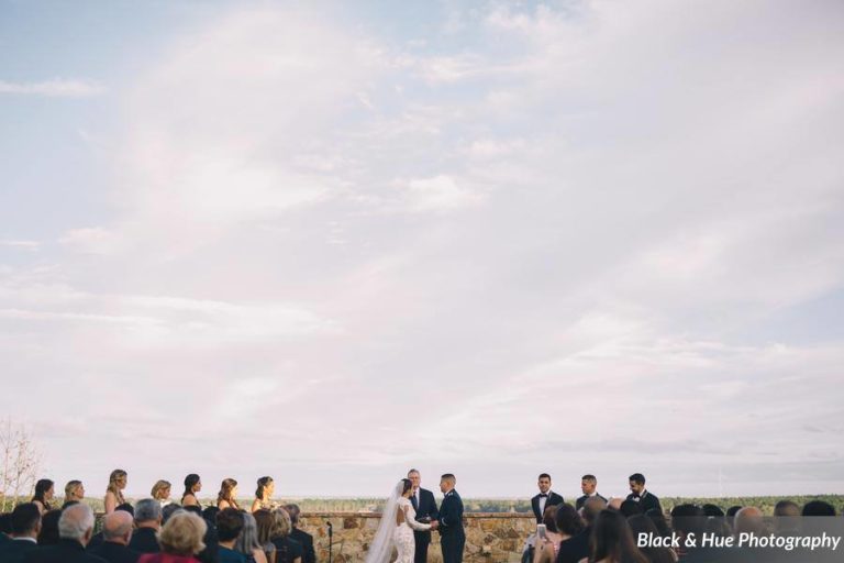 Blog - Post - Bella Collina Bohemian Wedding ceremony