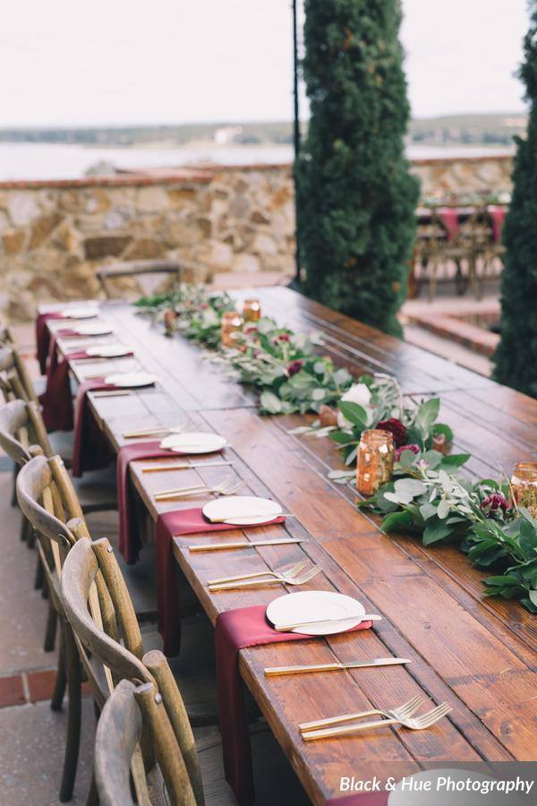 Blog - Post - Bella Collina Bohemian Wedding reception table