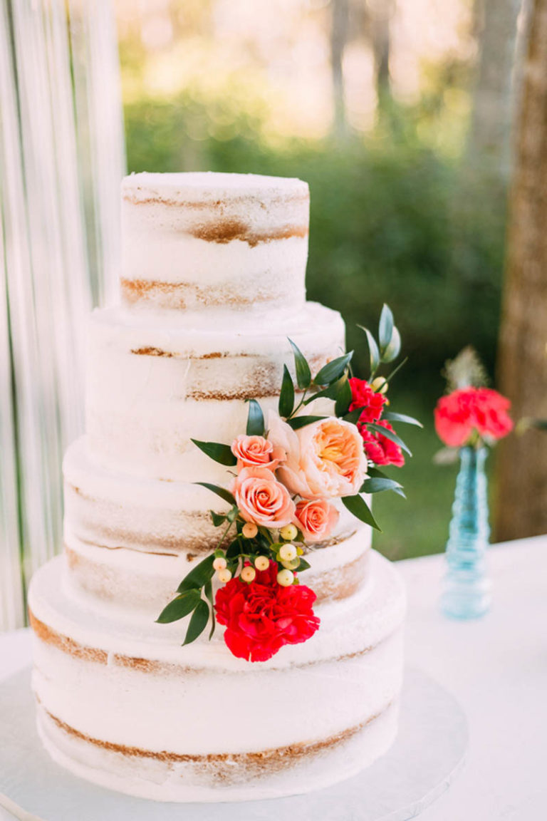 Bohemian Wedding Cake