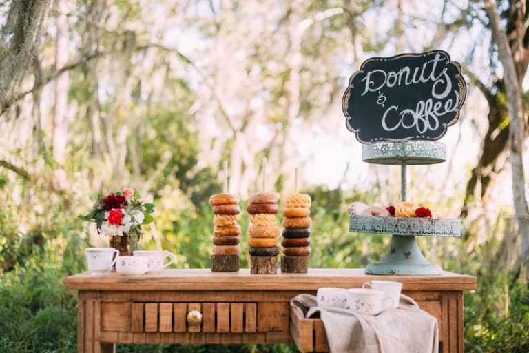 Bohemian Wedding Dessert Table