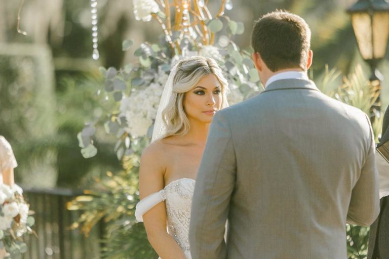 Mission Inn Resort Wedding Ceremony Bride