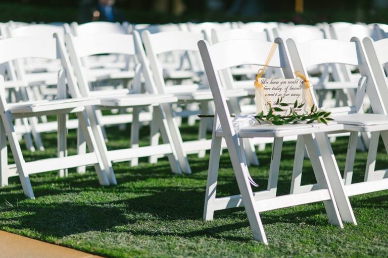 Mission Inn Resort Wedding Folding Chair