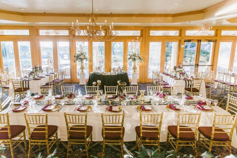 Mission Inn Resort Wedding Reception Table