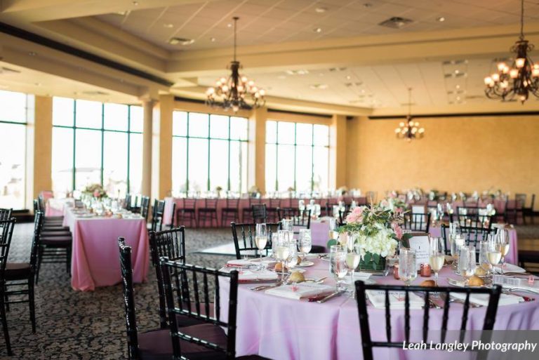 Pink Bella Collina Wedding Reception