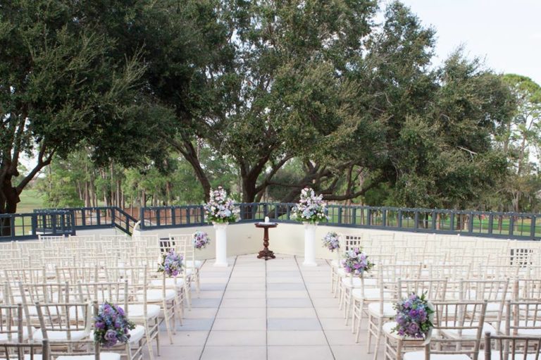 Timacuan Golf Club Wedding Ceremony Chairs