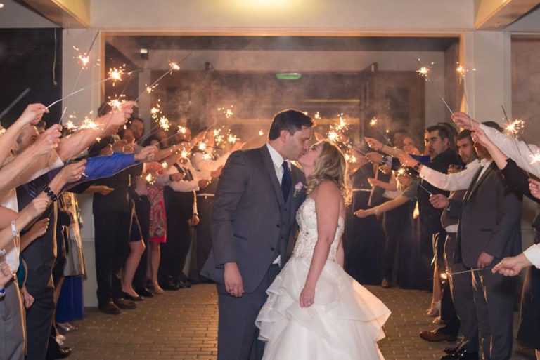 Timacuan Golf Club Wedding Sparklers