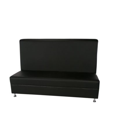 6ft Black Mod Furniture High Back