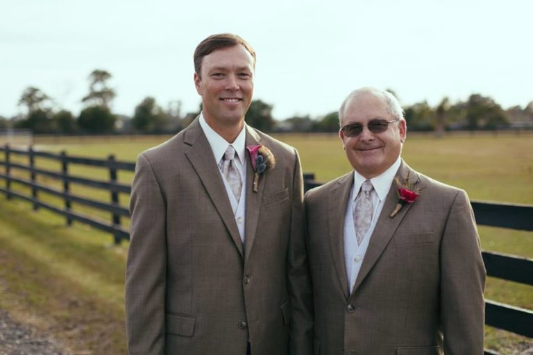 Country Wedding groom