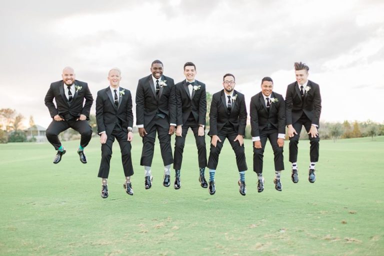 Royal Crest Wedding Groomsmen