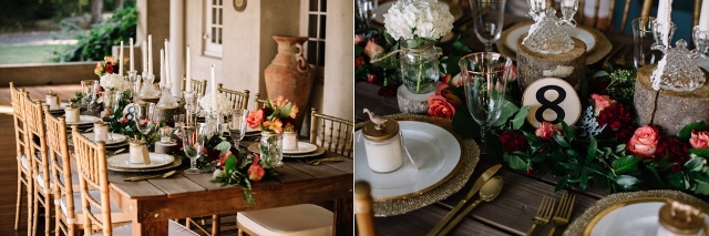 Sydonie Mansion Boho Styled Shoot table decor