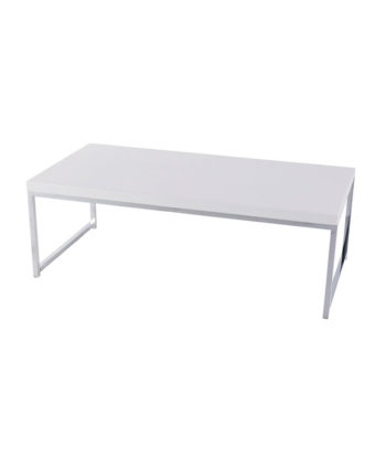 White Mabel Coffee Table - A Chair Affair Rentals