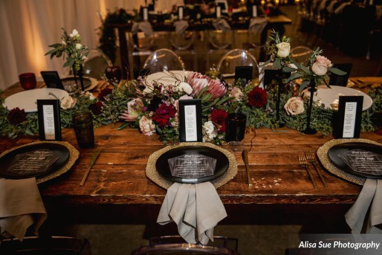 rialto theatre wedding reception decor