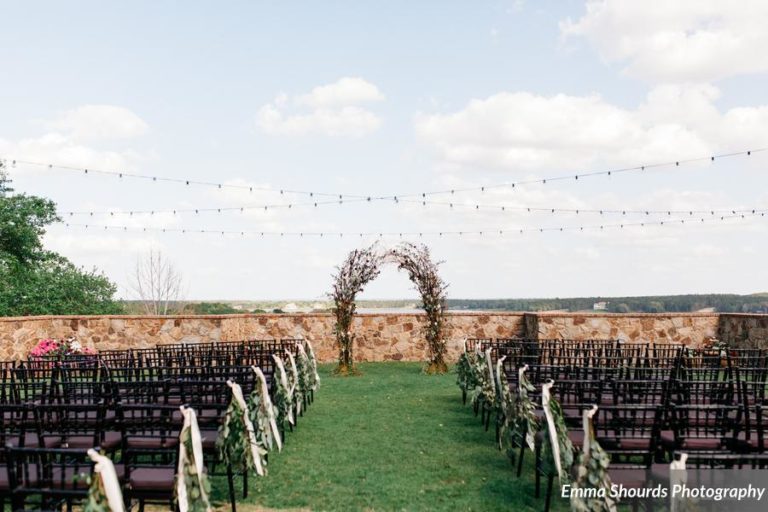 Bella Collina Sammy and Andrew, ceremony decor (2)