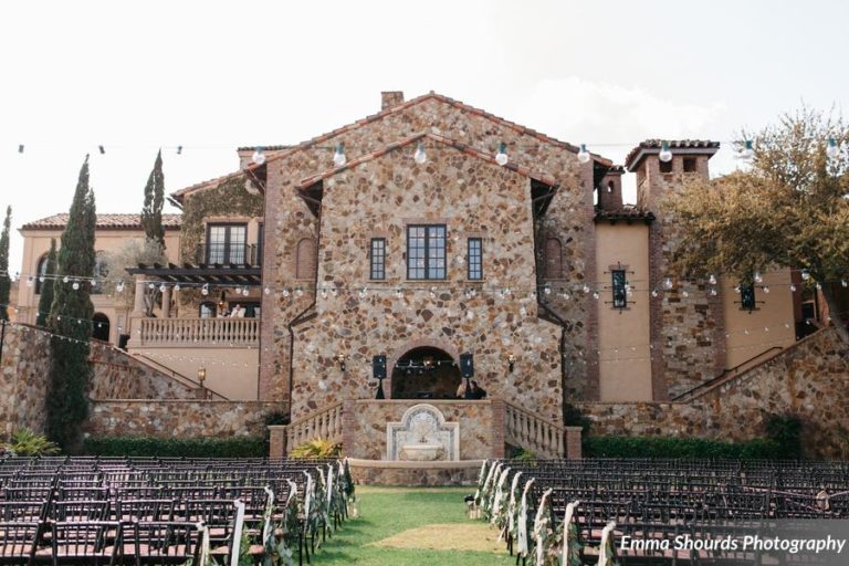 Bella Collina Sammy and Andrew, ceremony decor