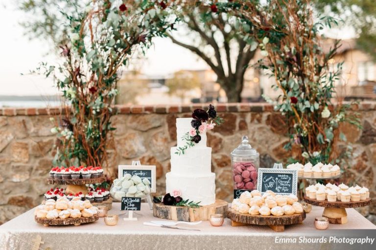 Bella Collina Sammy and Andrew, dessert table