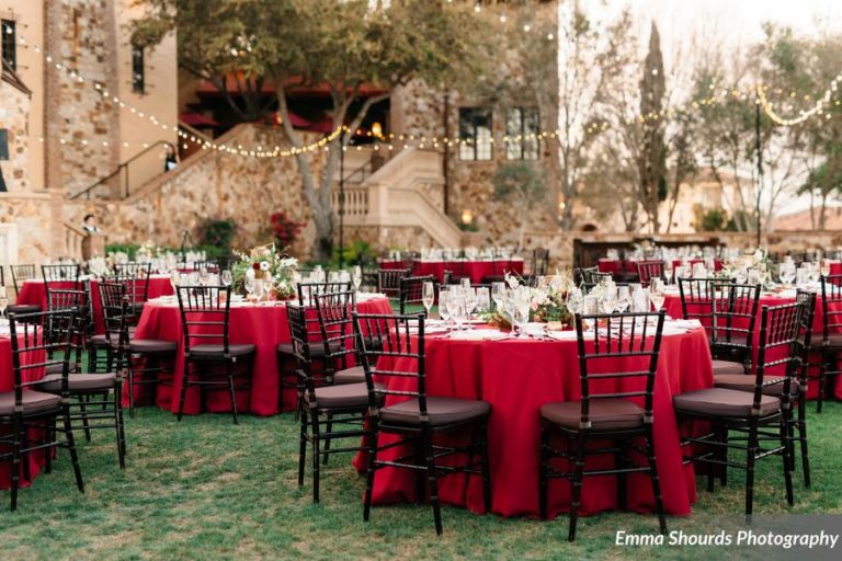 Bella Collina Sammy and Andrew, reception decor (2)