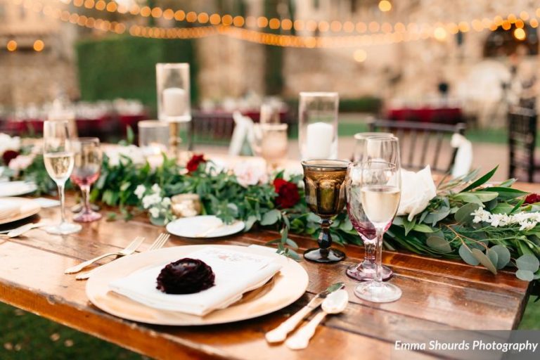 Bella Collina Sammy and Andrew, table decor