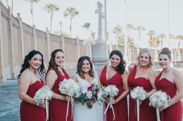 Hollis Garden Red and Gold Wedding - A Chair Affair, Inc.