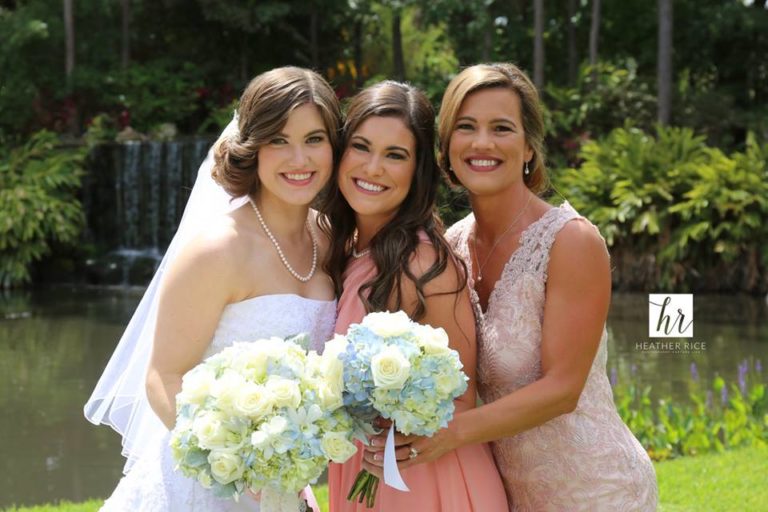 MIssion Inn Resort Wedding bride family