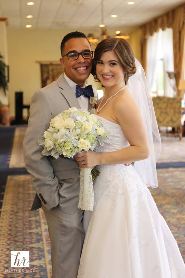 MIssion Inn Resort Wedding newlyweds