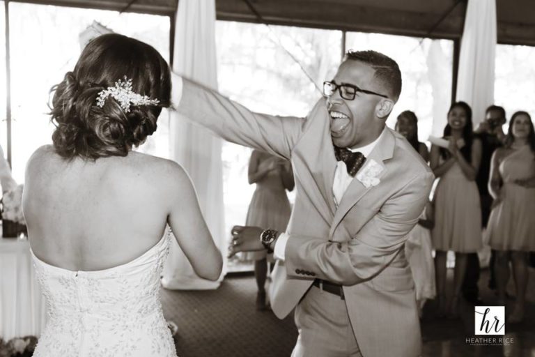 MIssion Inn Resort Wedding reception dancing