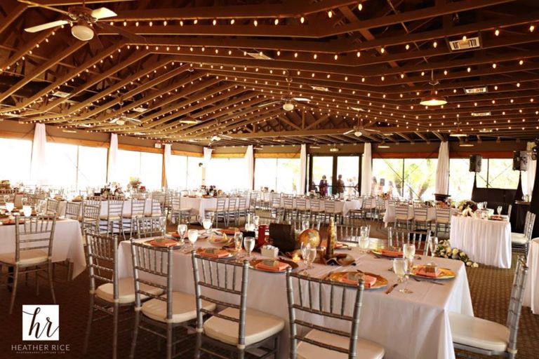 MIssion Inn Resort Wedding reception decor