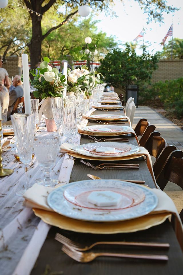 ybor city museum wedding reception folding chair