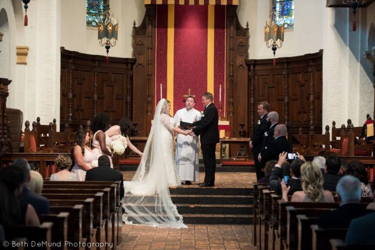 Ballroom at Church Street Wedding ceremony