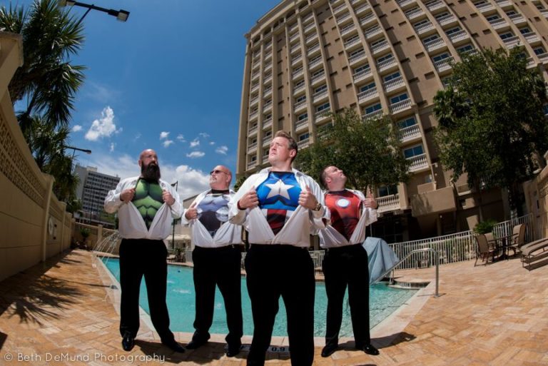 Ballroom at Church Street Wedding groomsmen