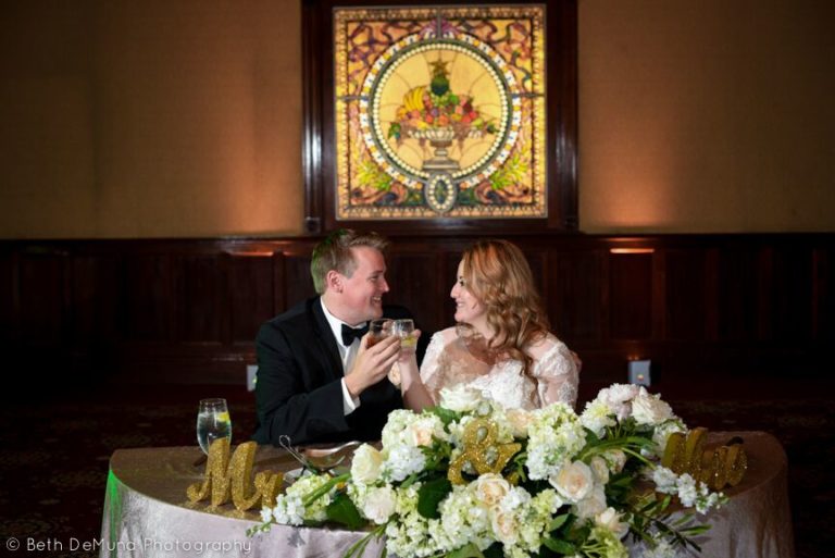 Ballroom at Church Street Wedding newlyweds