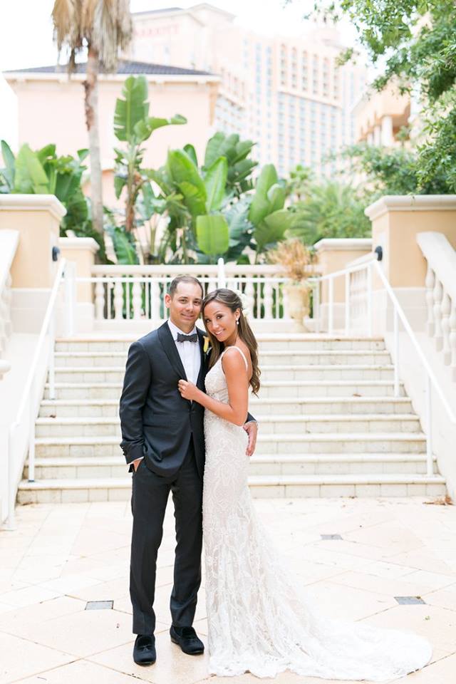 Orlando Grande Lakes Wedding couple A Chair Affair