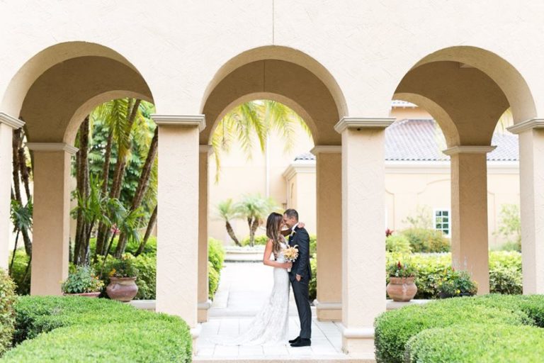 Orlando Grande Lakes Wedding newlyweds A Chair Affair