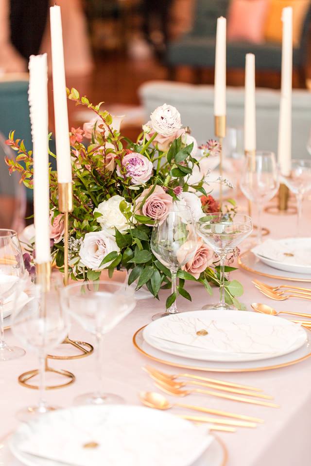 Luxmore Grande Estate wedding trends A Chair Affair stemware